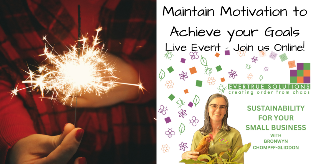 Join the Live Event to Maintain Motivation to Achieve Your Goals