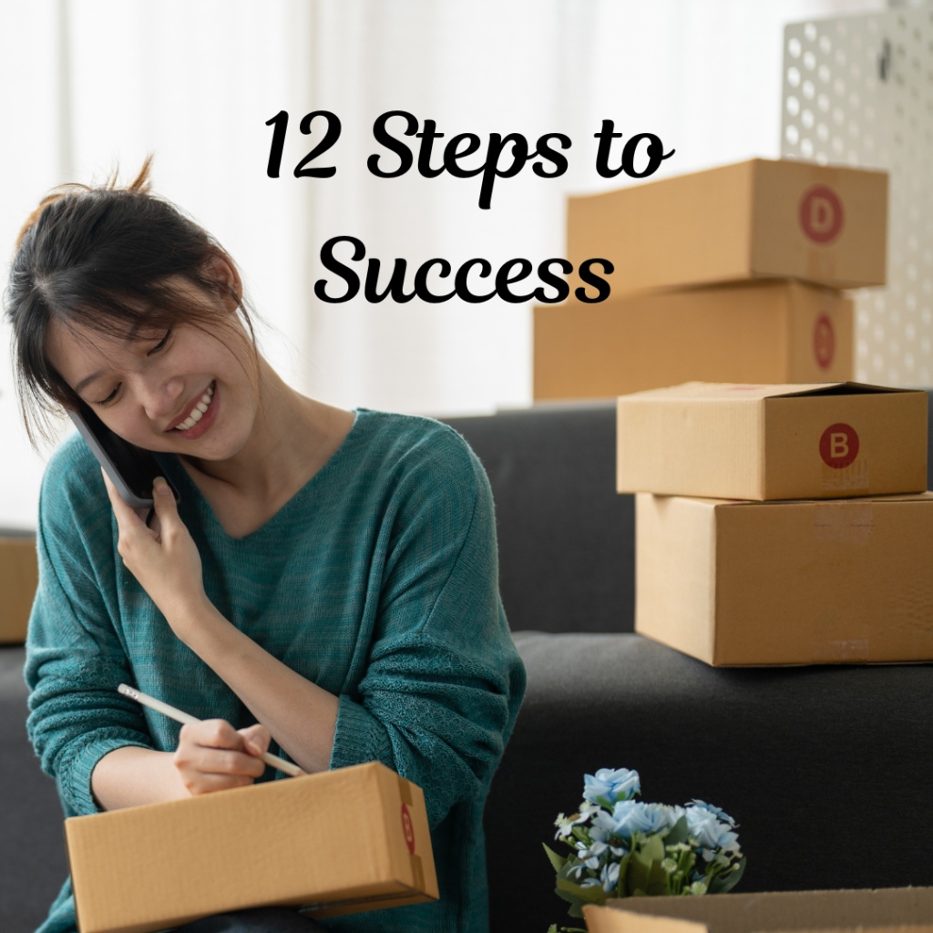 12 steps to success micro small business